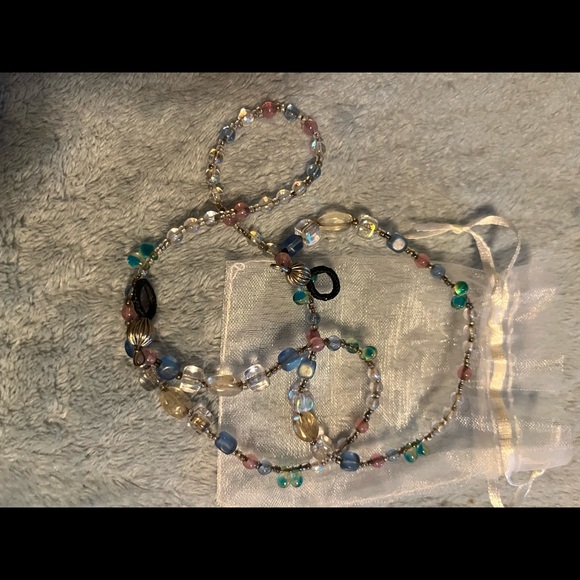 Beaded Glass Eyeglass Holder - Picture 1 of 4